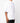 Jil Sander T-shirt en coton blanc à col montant