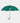 Fornasetti Parapluie vert à imprimé "Serratura su Malachite" Fornasetti