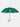 Fornasetti Parapluie vert à imprimé "Serratura su Malachite" Fornasetti