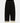 Maison Margiela Pantalon ample en coton noir et rayures fines