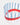 Carlo Moretti Verre en cristal blanc et rouge "Diversi" (Hauteur: 9 cm) - 27614_TU - LECLAIREUR