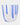 Carlo Moretti Verre en cristal bleu et blanc "Diversi" (Hauteur: 9 cm) - 331_TU - LECLAIREUR