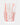 Carlo Moretti Verre en cristal rose et blanc "Bora" (Hauteur: 10.5 cm) - 323_TU - LECLAIREUR