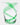 Carlo Moretti Verre en cristal vert "Bora" (Hauteur: 10.5 cm) - 27637_TU - LECLAIREUR