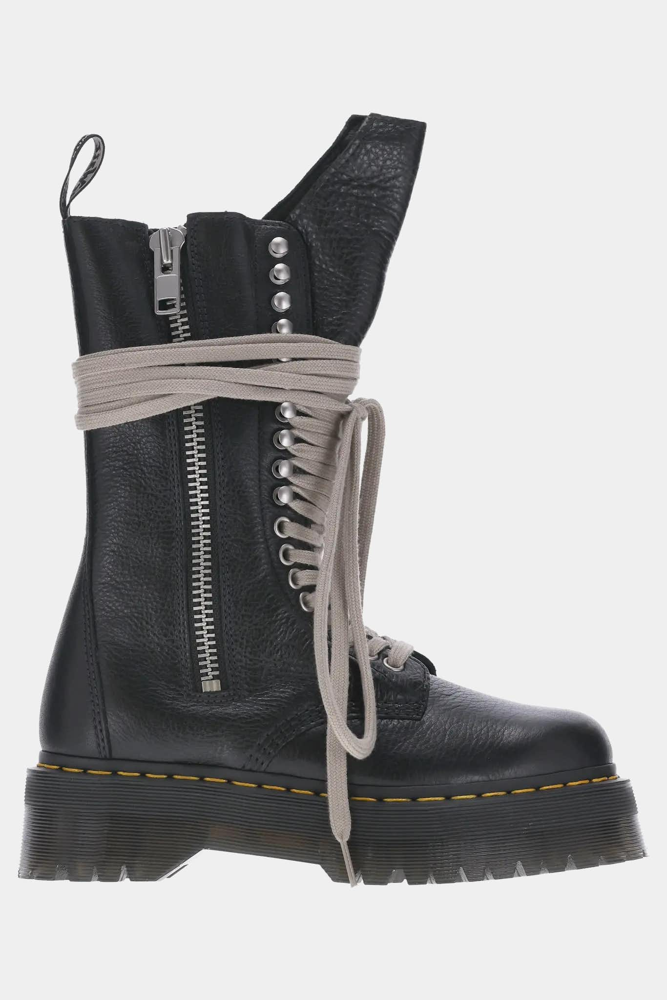 RICK OWENS X DR. MARTENS Quad Sole Boots - www 