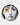 Fornasetti Assiette "Tema e Variazioni" n.381 en porcelaine blanche et dorée - 41212_TU - LECLAIREUR