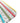 Fornasetti Plateau à rayures multicolores - 42395_TU - LECLAIREUR