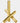 Ghidini 1961 Bougeoir stick en laiton doré - 3825_TU - LECLAIREUR