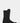 Rick Owens Bottines noires zippées à l'avant - 43332 - LECLAIREUR