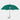 Fornasetti Parapluie vert à imprimé "Serratura su Malachite" Fornasetti