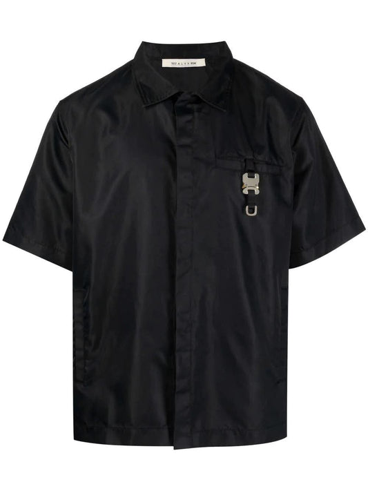 1017 Alyx 9SM Black shirt with loop Logo belt
