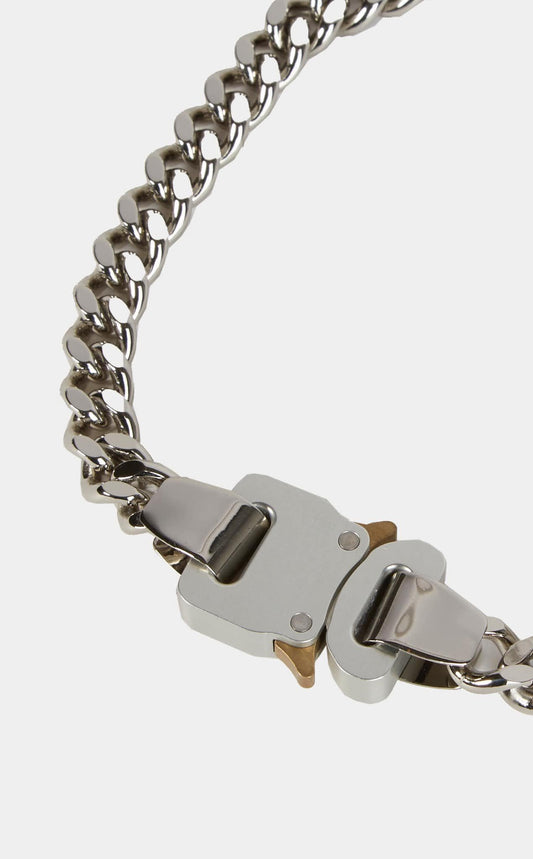 1017 ALYX 9SM Chain necklace in metal and nylon
