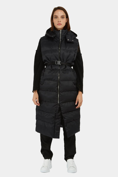 1017 Alyx 9sm Down jacket in black nylon sleeves – LECLAIREUR