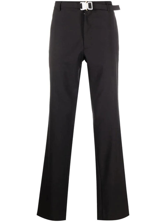 1017 ALYX 9SM "METAL BUCKLE" black suit pants