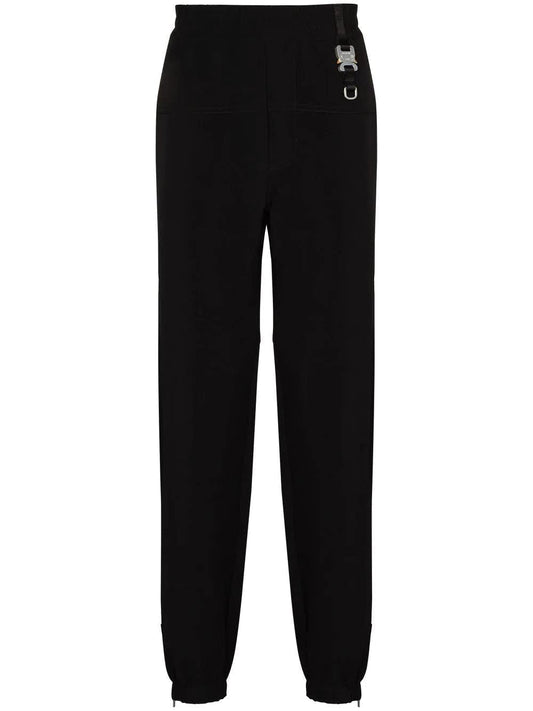 1017 ALYX 9SM Pantalon de jogging noir à ceinture logo - LECLAIREUR