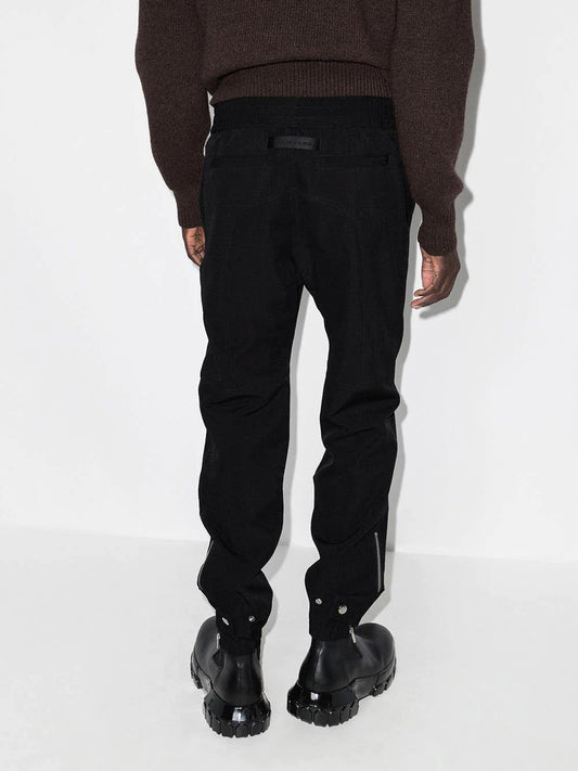 1017 ALYX 9SM Pantalon de jogging noir à ceinture logo - LECLAIREUR