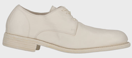 Guidi White lace-up Derbies