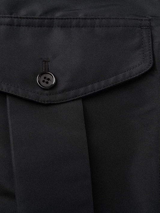 LECLAIREUR - Alexander McQueen Pantalon noir à poches cargo