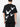 3.PARADIS T-shirt en coton noir à imprimé - 44825_S - LECLAIREUR