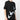 3.PARADIS T-shirt en coton noir à imprimé - 44825_S - LECLAIREUR