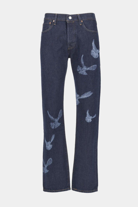 3.PARADIS x Levi's® Jean 501 Original "FREEDOM BIRDS" - LECLAIREUR