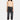 LECLAIREUR - R13 Jean "Jake Black" en coton noir