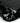 Guidi Sac ceinture en cuir verni noir - 46189_TU - LECLAIREUR
