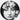 Fornasetti Assiette murale Tema e Variazioni n.242 Fornasetti