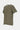 69 by Isaac Sellam T-shirt "Basic T Bande" en coton biologique vert - 43257_S - LECLAIREUR