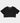 69 by Isaac Sellam T-shirt écourté "MICRO T" en coton biologique noir - 46286_36 - LECLAIREUR
