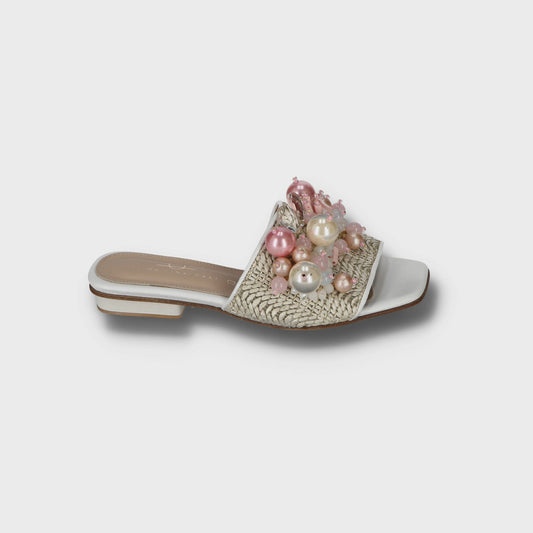 Elina Linardaki Flat Sandals "Pavlova"