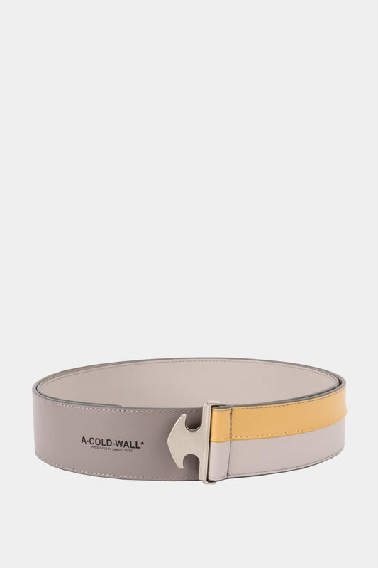 A-COLD-WALL * Bi-color leather shoulder strap