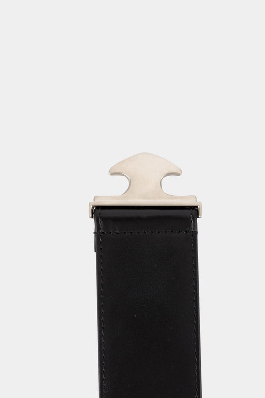 A-COLD-WALL* Black leather strap with logo