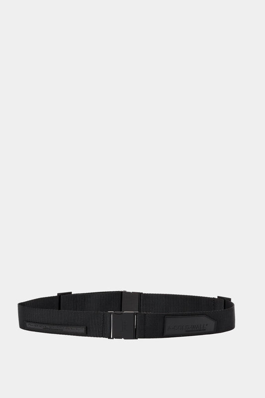 A-COLD-WALL* Black embroidered belt