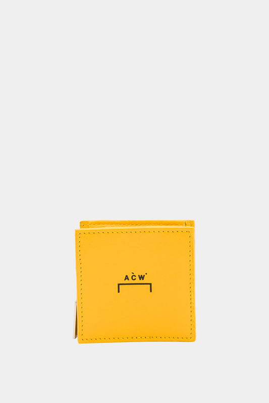 A-COLD-WALL* Mini mustard leather pocket