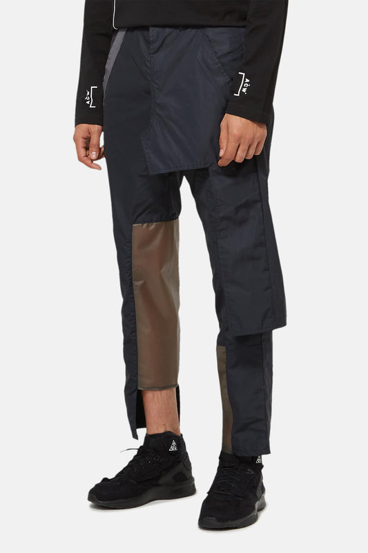 A-COLD-WALL* Pantalon en tissu technique bleu marine - LECLAIREUR