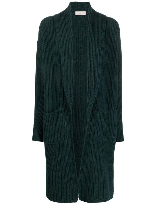 Agnona Green Cashmere Cardigan