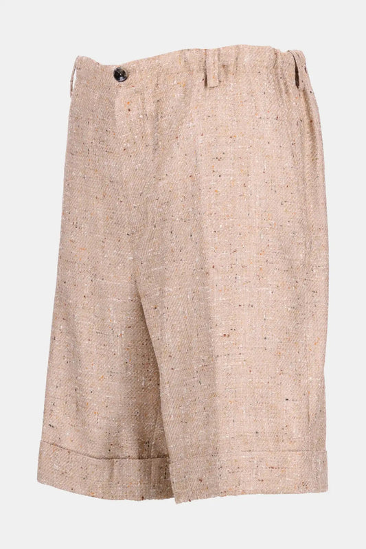 Agnona Bermuda shorts in wool and silk blend