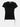 Agnona T-shirt en coton noir à logo imprimé - 44855_XS - LECLAIREUR