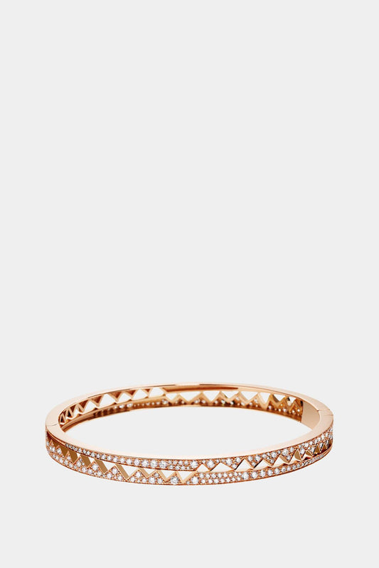 AKILLIS "Capture Me" pink gold and white diamond bracelet