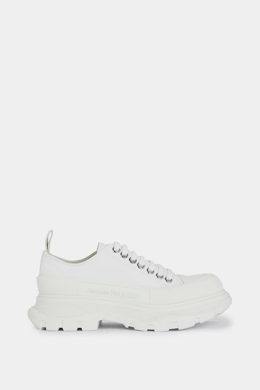 Alexander McQueen Basse sneakers "Tread Slick" in white canvas