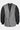 Alexander McQueen Blazer bi-matière en laine et soie grise et noire - 41265_50 - LECLAIREUR