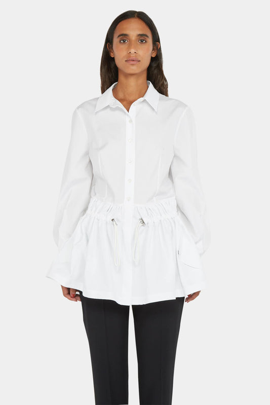 White cotton shirt