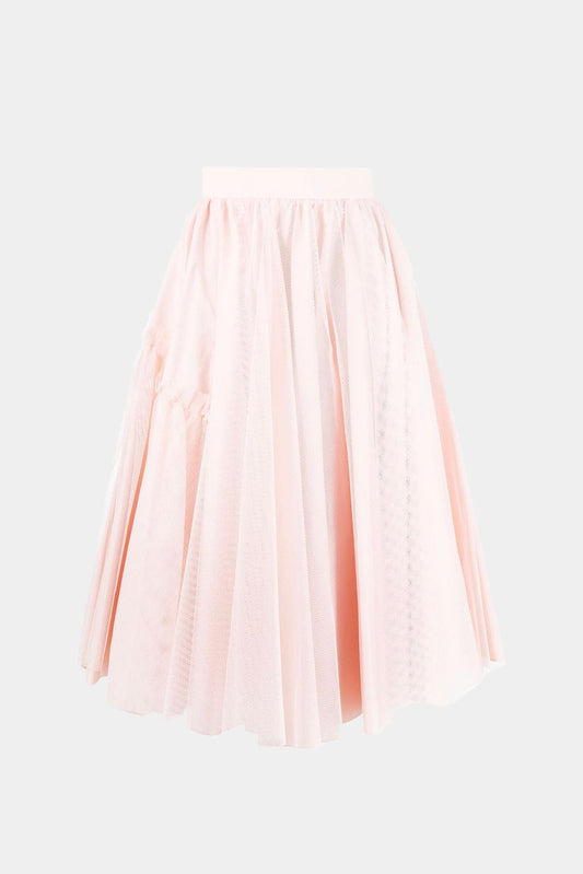 Alexander McQueen noon skirt in pink tulle