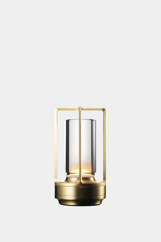 Golden brass high-tech lighting