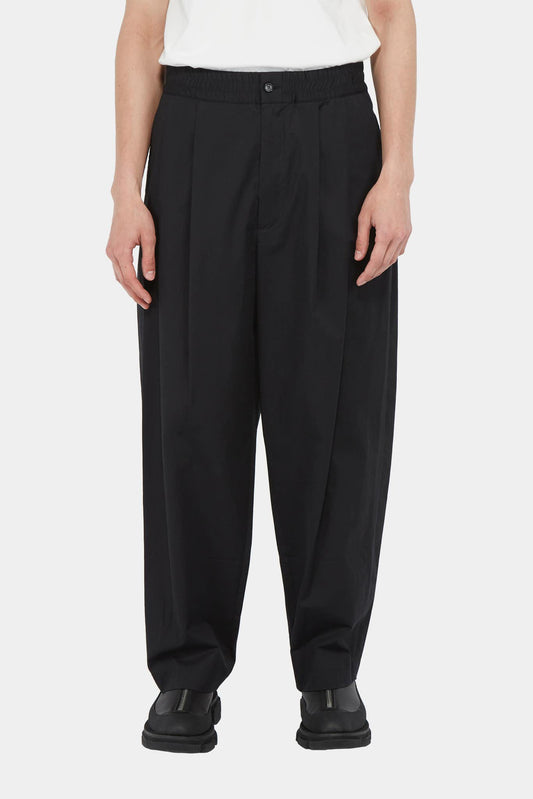 Large pants with elasticated waist
