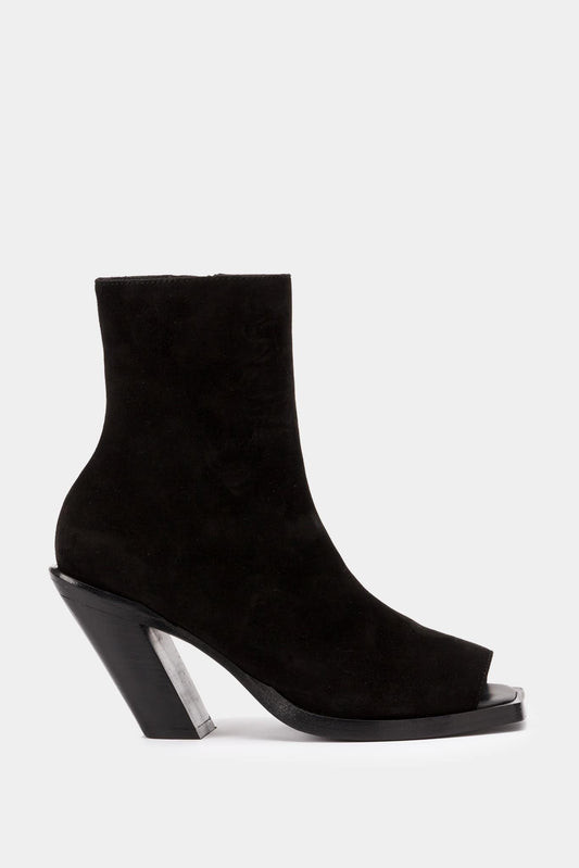 Ann Demeulemeester Black leather boots