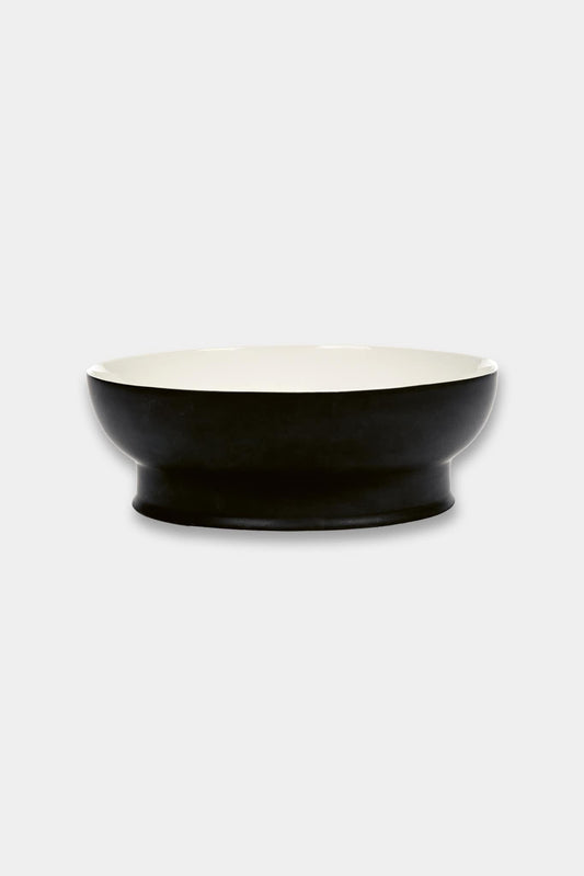 Ann Demeulemeester - Serax "Ra" bowl in black and white porcelain (Ø 22 cm)