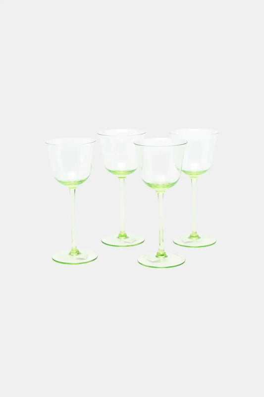Ann Demeulemeester-Serax Set of 4 wine glasses "Grace" (Height: 17.6 cm)
