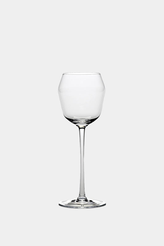 Set of 4 Transparent Wine Glasses "Billie"